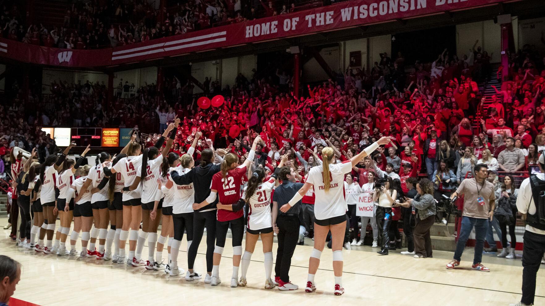 Matches with Wisconsin volleyball archrival moved off holiday weekend